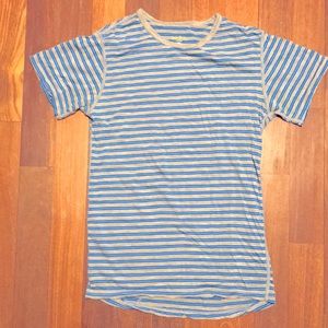 Devold 100% merino wool striped tee
